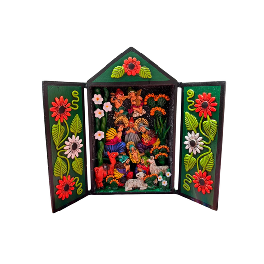 Retablo Mediano Con Relieve Mod 2