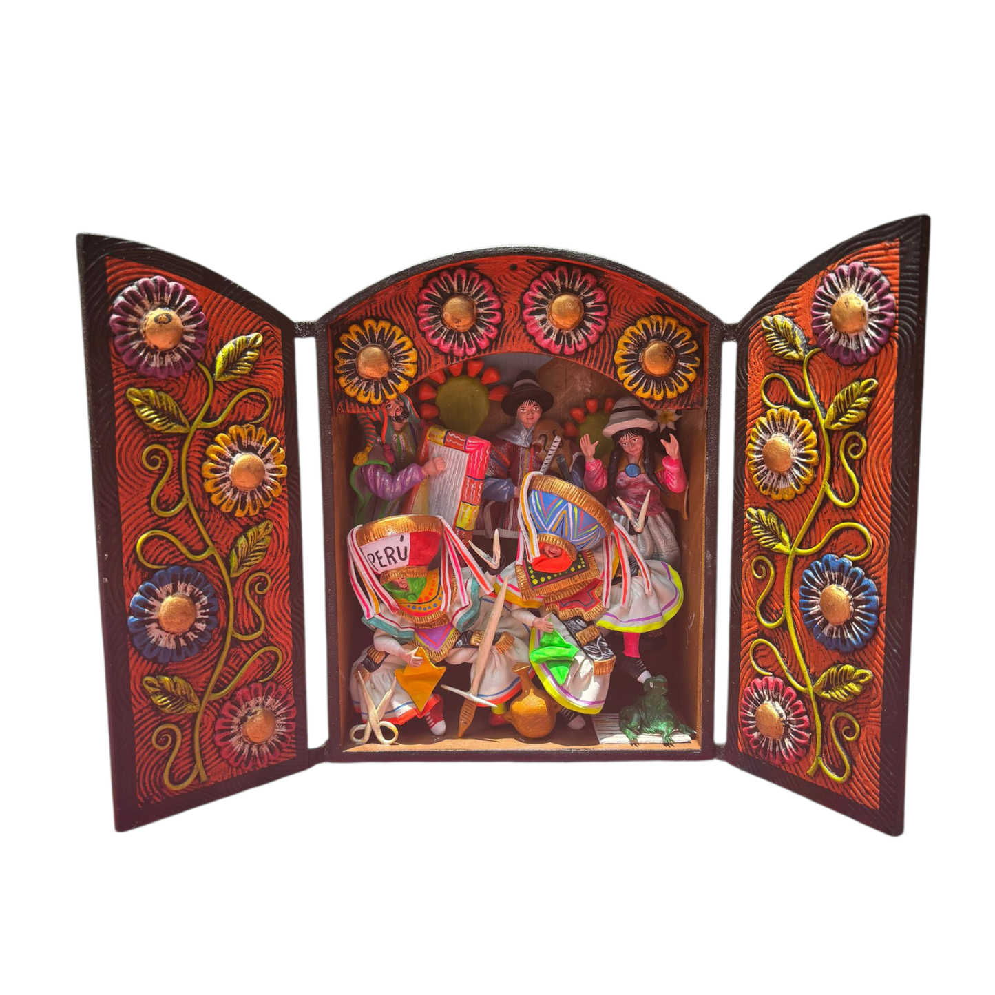 Retablo Danza De Tijeras