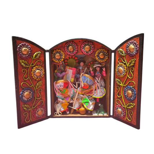 Retablo Danza De Tijeras